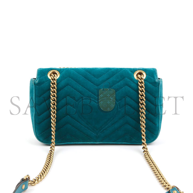 GUCCI GG MARMONT SMALL SHOULDER BAG 443497 (26*15*7cm) 